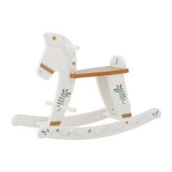 Bloomingville Ruddy rocking horse, White Clearance