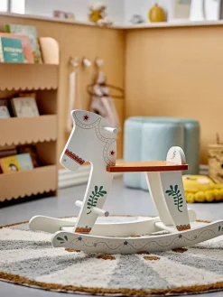 Bloomingville Ruddy rocking horse, White Clearance
