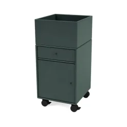 Montana Runner trolley, Black jade 163 Green