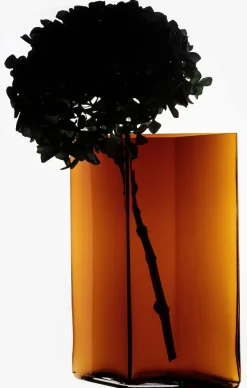 Iittala Ruutu vase 20.5x27 cm, copper Gold-coloured Hot