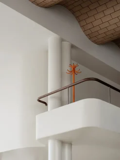 Lammhults S70-12 coat rack, texture Orange Online