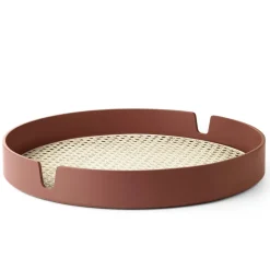 Normann Copenhagen Salon tray Ø 40 cm, rust OrangeRed Clearance