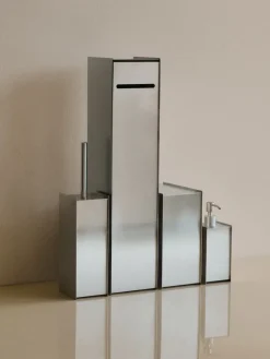 Ferm Living Sama soap pump, Brushed stainless steel Silver-coloured Best