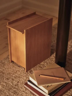 Ferm Living Sama waste bin, Oak, 50 L Beige Discount