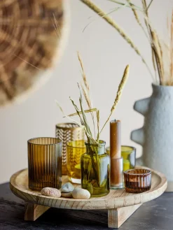 Bloomingville Sanga tray with lantern 8 pieces, Natural- Multi Hot