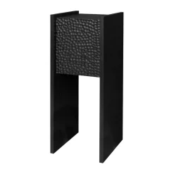 Ferm Living Scarni cabinet, Dark stained ash, 38x40x100 cm Brown Best