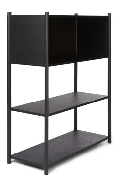 Gejst Sceene bookcase B, oiled oak Black Discount