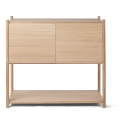 Gejst Sceene bookcase C, Light oak Brown