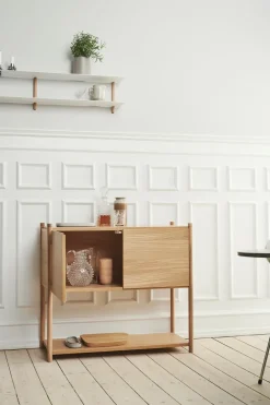 Gejst Sceene bookcase C, Light oak Brown