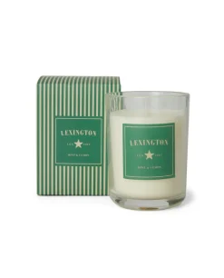 Lexington Scented candle, Mint & lemon White Outlet
