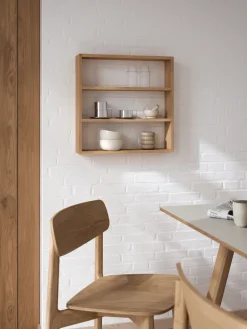 Andersen Furniture Sector wall shelf, Oak, 50x50x10 cm Beige Sale
