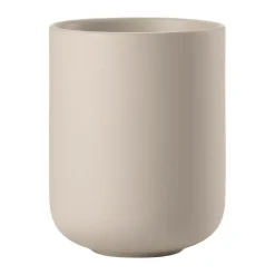 Zone Denmark Sensu toothbrush mug Ø7.4x9.5 cm, Sand Beige Clearance