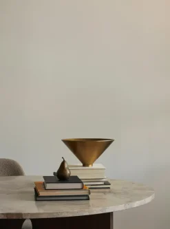 Audo Copenhagen Sentimant decoration pear, Brass BlackBrownGold-coloured Clearance
