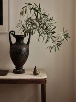 Audo Copenhagen Sentimant decoration pear, Brass BlackBrownGold-coloured Clearance