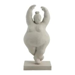 Lene Bjerre Serafina decoration woman pirouette 28 cm, Grey Best