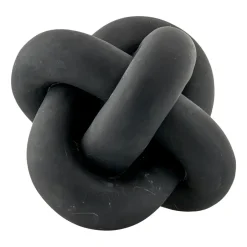 Lene Bjerre Serafina decorative knot 13 cm, Black New