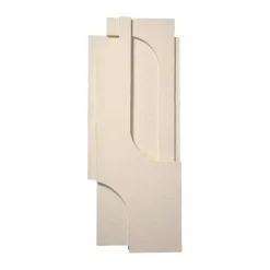 Kristina Dam Studio Serif Relief wall decoration L, Off White Online