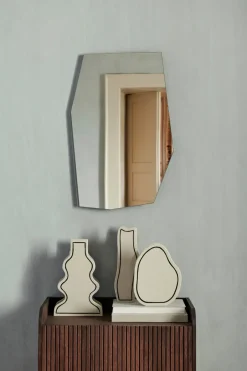 Ferm Living Shard mirror 50,5x76,4 cm, Black Sale