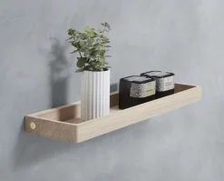 Andersen Furniture Shelf 10 wall shelf 32 cm, Lacquered oak Brown Best