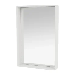 Montana Shelfie colour frame mirror 46.8x69.6 cm, White Sale