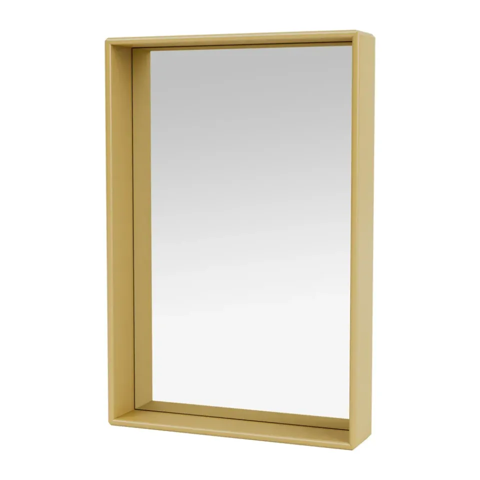 Montana Shelfie colour frame mirror 46.8x69.6 cm, Cumin Yellow Clearance
