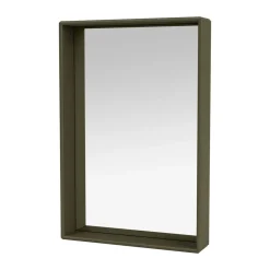 Montana Shelfie colour frame mirror 46.8x69.6 cm, Oregano GreenBrown Best