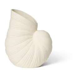 Ferm Living Shell vase, Off White Outlet