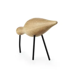 Normann Copenhagen Shorebird oak-black, large BrownBlack