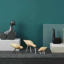 Normann Copenhagen Shorebird oak-white, large BrownWhite Sale