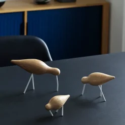 Normann Copenhagen Shorebird oak-white, small BrownWhite Sale
