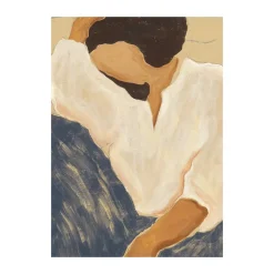 Paper Collective Silent Dreams poster, 50x70 cm WhiteBlueBeigeBlack New