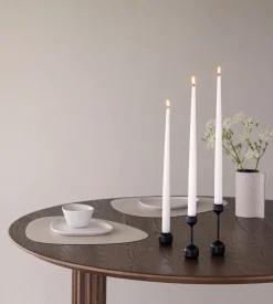 LIND DNA Silhouette candle sticks 34 2-pack, Black Online