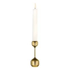 LIND DNA Silhouette candle sticks 120, Gold Gold-coloured Clearance