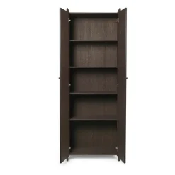 Ferm Living Sill Tall cabinet, Dark stained oak Brown