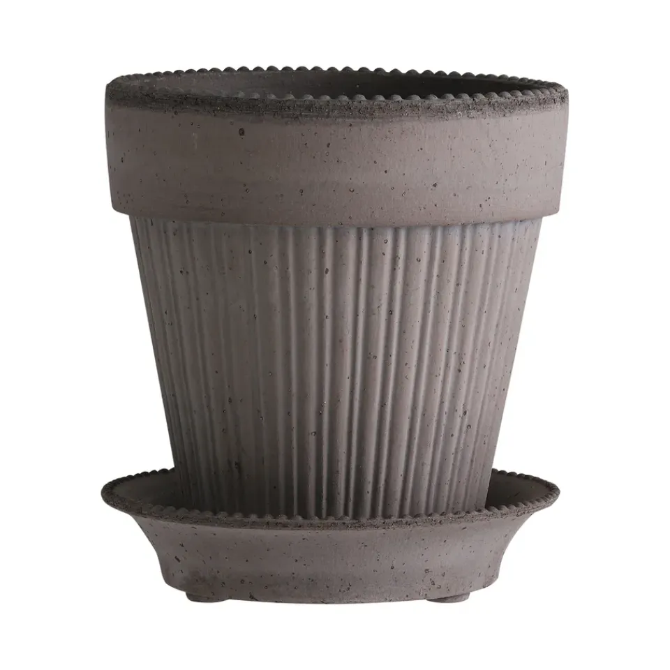 Bergs Potter Simona flower pot 14 cm, Grey Discount