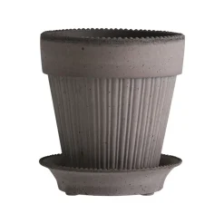 Bergs Potter Simona flower pot Ø18 cm, Grey Best