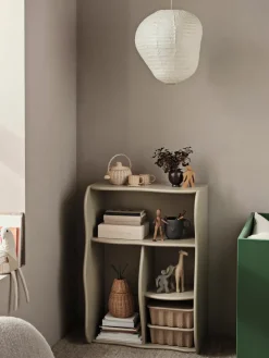 Ferm Living Slope bookshelf 66x95 cm, Cashmere Beige