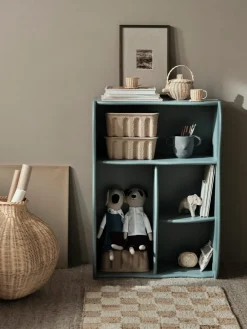 Ferm Living Slope bookshelf 66x95 cm, Storm Blue Best