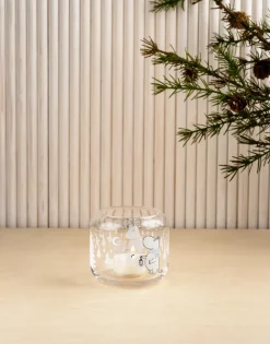 Muurla Snowfall lantern Ø9 cm, Clear Transparent New