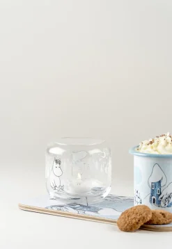 Muurla Snowfall lantern Ø9 cm, Clear Transparent New