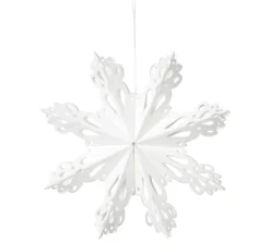 Broste Copenhagen Snowflake Christmas decoration , Ø15 cm White Clearance