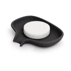Bosign Soap Saver Flow soap dish with drainage spout small, Black Sale