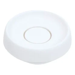 Bosign Soap tray with concealed drain spout in silicone - medium, White Discount