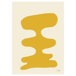 Paper Collective Soft poster, 30x40 cm Yellow Outlet