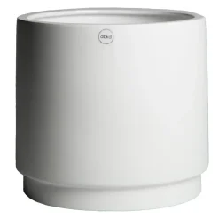 DBKD Solid flower pot , large Ø24 cm White Hot