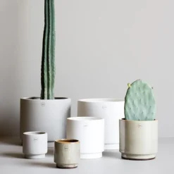 DBKD Solid flower pot , medium Ø16 cm White Sale