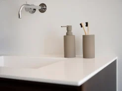 Zone Denmark Solo toothbrush mug, Taupe Brown Sale