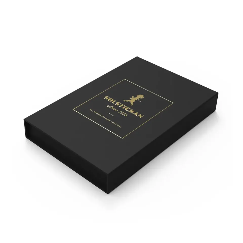 Solstickan Design Solstickan fire blanket 16x2.7x25 cm, Black-gold BlackGold-coloured Online