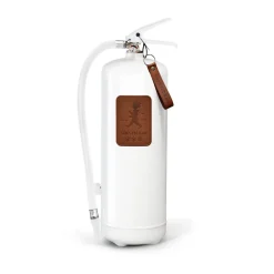 Solstickan Design Solstickan fire extinguisher 6 kg, White-dark leather Brown Outlet