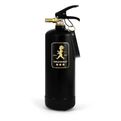 Solstickan Design Solstickan fire extinguisher 2 kg, Black-gold BlackGold-coloured
